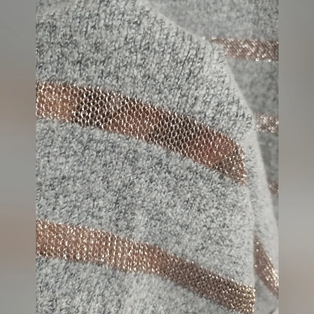 Lane Bryant mohair blend knit and metallic Sparkle Sweater Tunic sz 18/20 - Picture 2 of 6